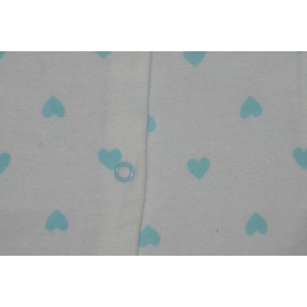Newborn Sleeper Carter's Grandma's Girl‎ Chickie Hearts AOP EUC